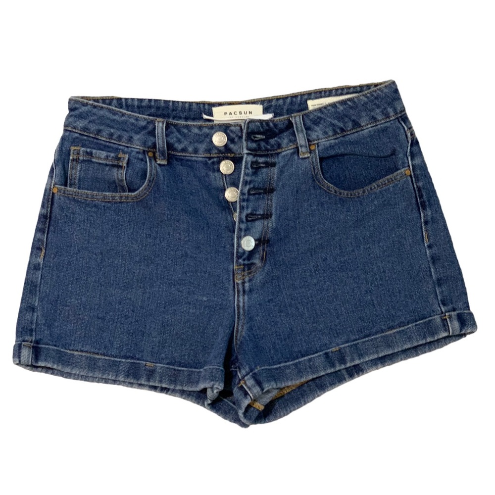 Pcasun high waisted jean mom shorts size 28